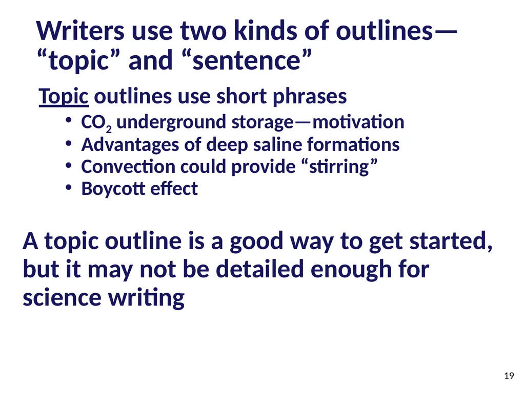 How to Get Started if You Hate to Write © - slide 20 of 26
