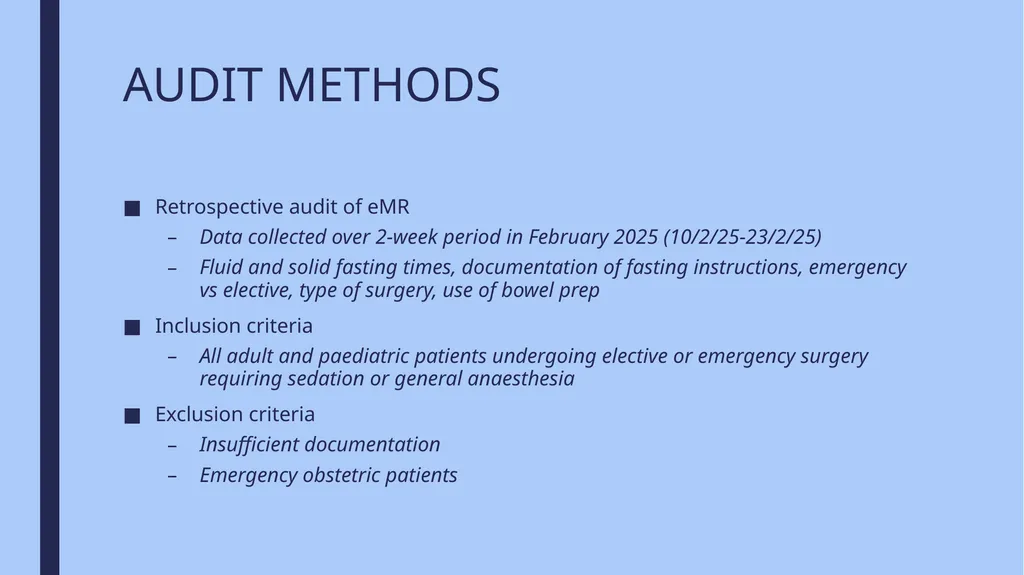 AUBURN HOSPITAL AUDIT PRESENTATION MAY 2025 Dr R - slide 4 of 37