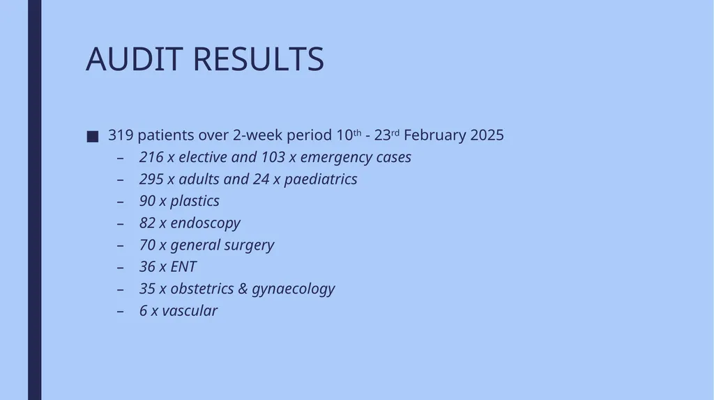AUBURN HOSPITAL AUDIT PRESENTATION MAY 2025 Dr R - slide 5 of 37