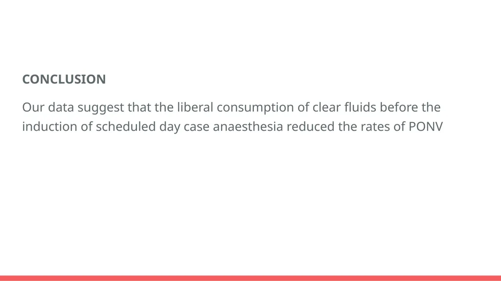 Preoperative Fasting Hannah Liu Topic For patients - slide 54 of 69