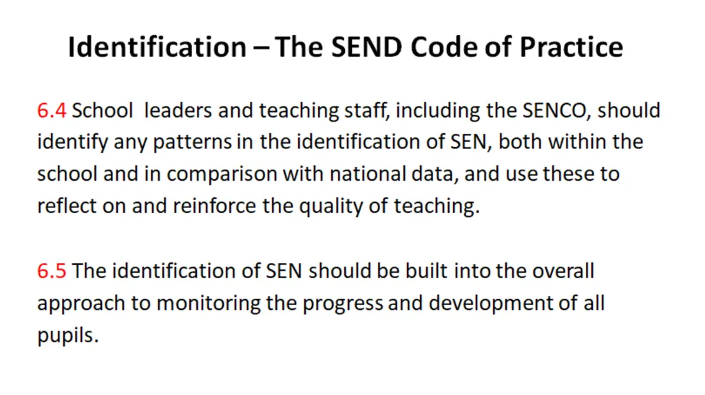 SEND in a Nutshell Malcolm Reeve - National Leader - slide 20 of 33