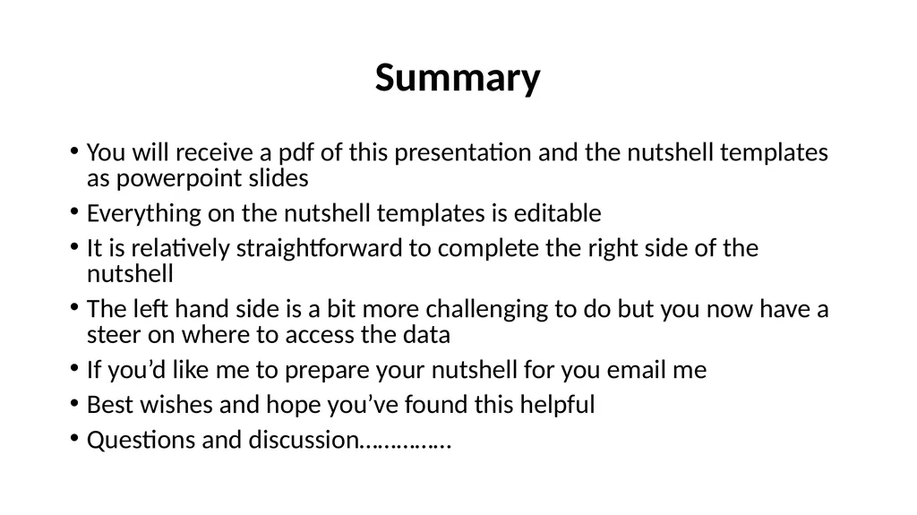 SEND in a Nutshell Malcolm Reeve - National Leader - slide 30 of 33