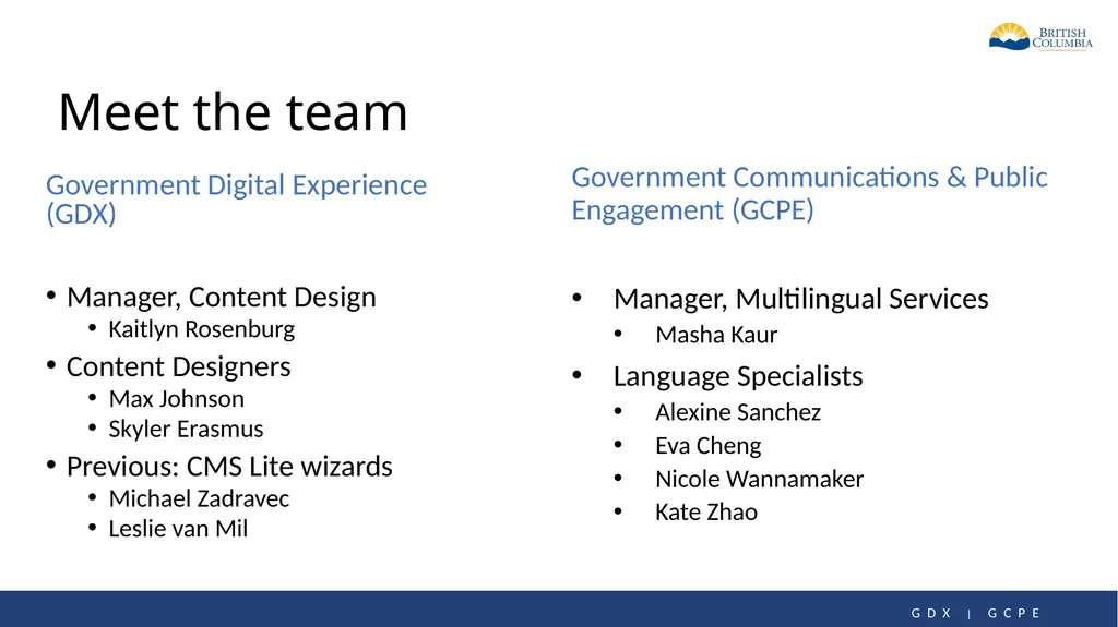 Our journey communicating in 13 languages - slide 4 of 14