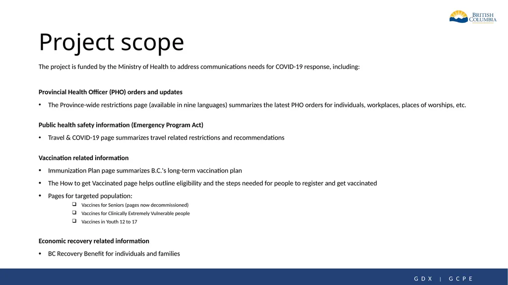 Our journey communicating in 13 languages - slide 5 of 14