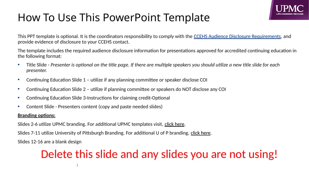 How To Use This PowerPoint Template This PPT - slide 1 of 15