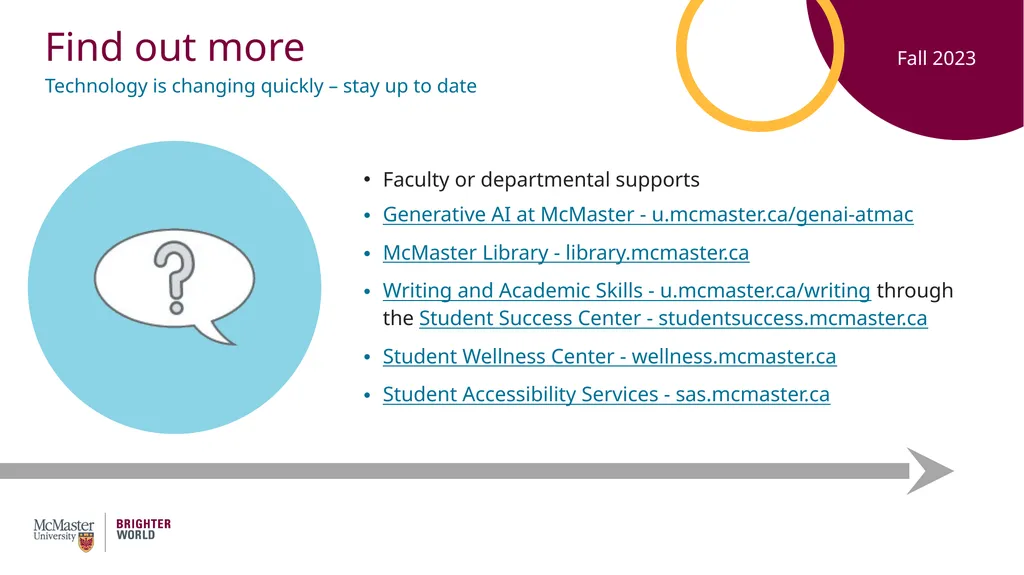 Guidelines for Students on Generative Artificial - slide 7 of 8