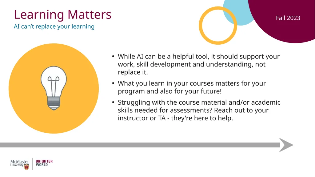 Guidelines for Students on Generative Artificial - slide 6 of 8
