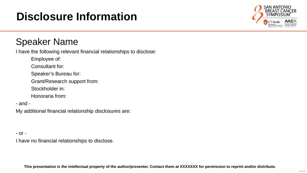 Presentation Title Speaker(s) FirstName, M. - slide 2 of 4