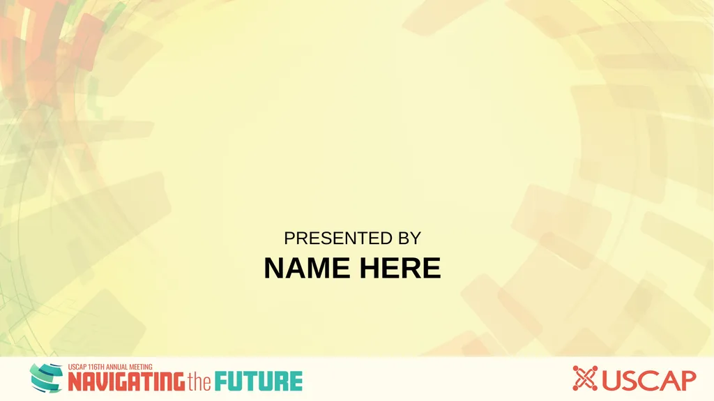 PRESENTED BY NAME HERE Important Information - slide 1 of 10