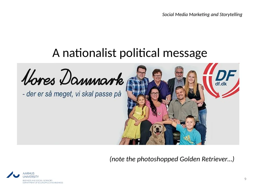 1 Combating political extremism using social media - slide 9 of 12