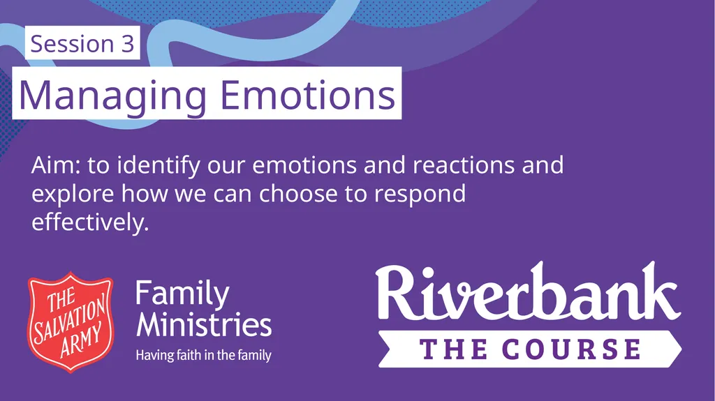 Session 3 Managing Emotions Aim: to identify our - slide 1 of 20