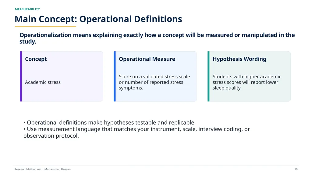 How to Write Research Hypotheses A - slide 10 of 36