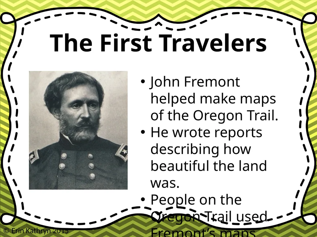 Oregon Trail PowerPoint & Notes © Erin Kathryn - slide 5 of 11