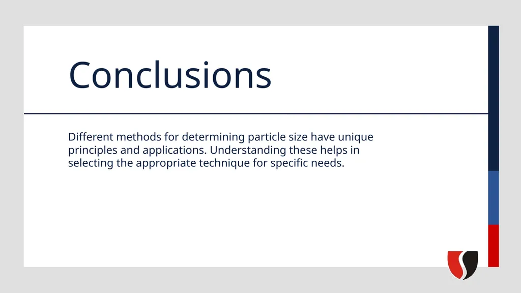 Particle Size Analysis By., DEEPTHI KODAM - slide 7 of 7