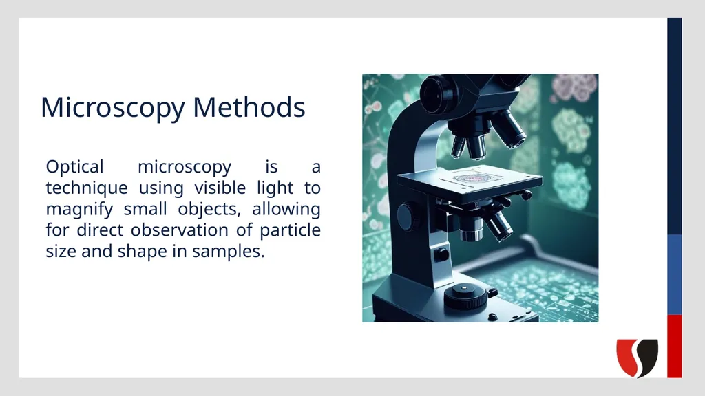Particle Size Analysis By., DEEPTHI KODAM - slide 5 of 7