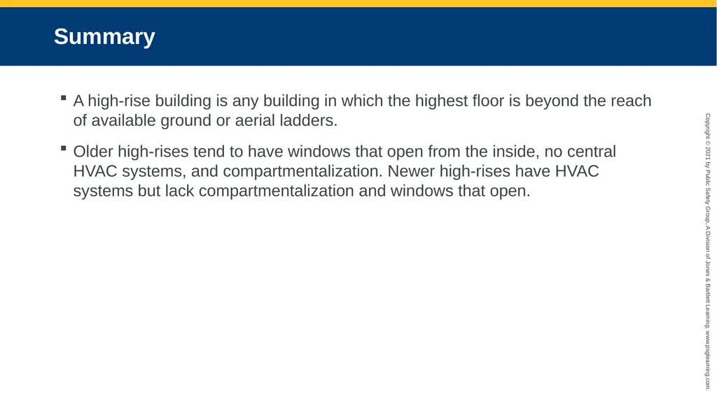 CHAPTER 15 High-Rise Office Buildings Objectives - slide 21 of 28