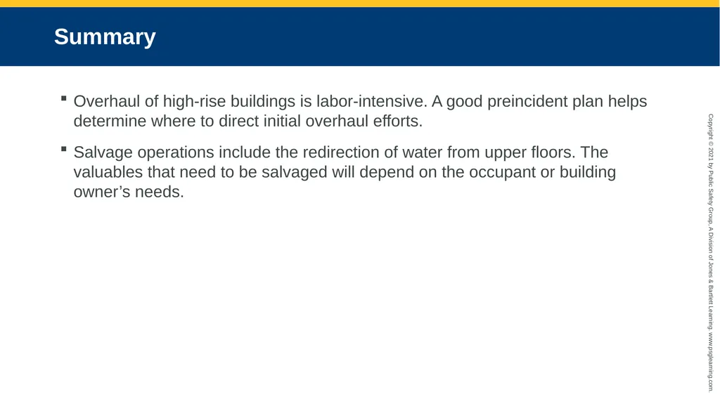 CHAPTER 15 High-Rise Office Buildings Objectives - slide 28 of 28