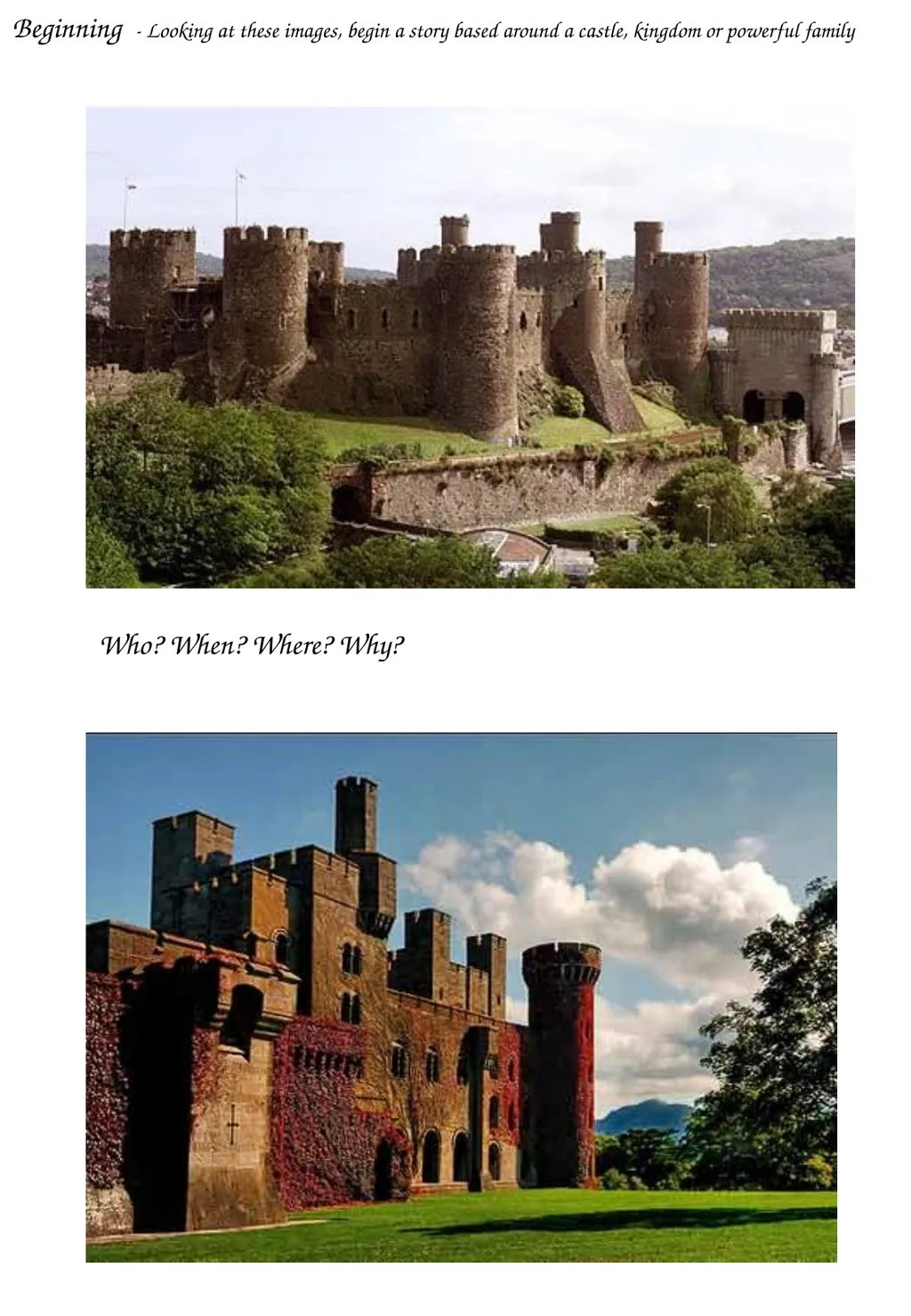 Wales is famous for having old legends and - slide 11 of 42