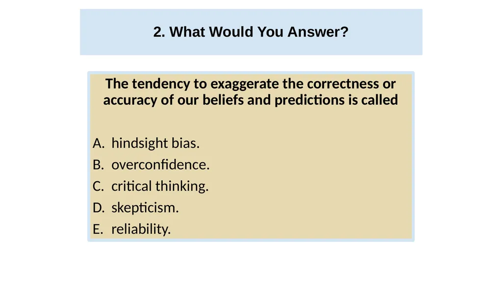 Unit 2 Research Methods: Thinking Critically With - slide 17 of 167