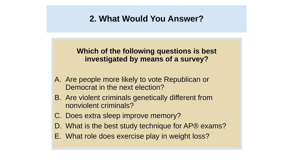 Unit 2 Research Methods: Thinking Critically With - slide 52 of 167