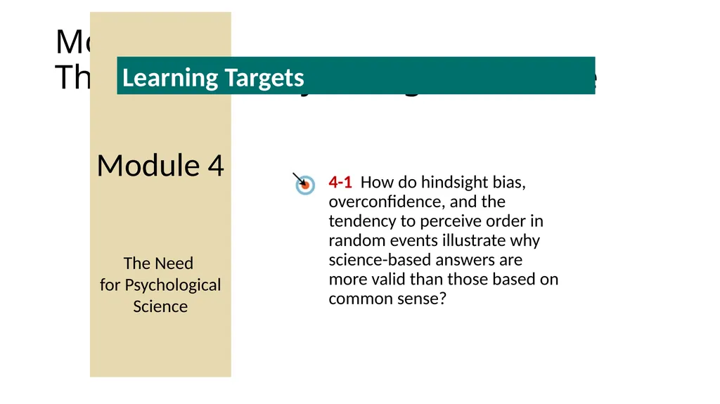 Unit 2 Research Methods: Thinking Critically With - slide 2 of 167