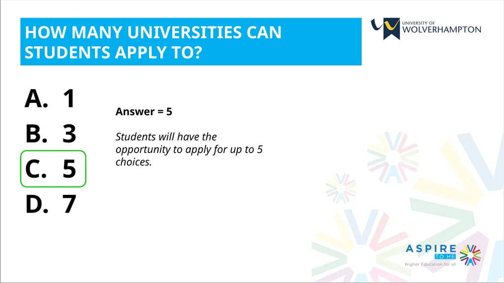 YEAR 13 SESSION 1: APPLYING TO UNIVERSITY SESSION - slide 5 of 28