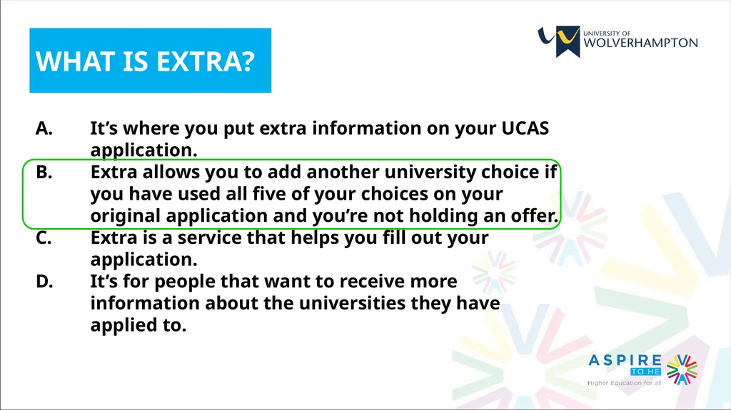 YEAR 13 SESSION 1: APPLYING TO UNIVERSITY SESSION - slide 9 of 28