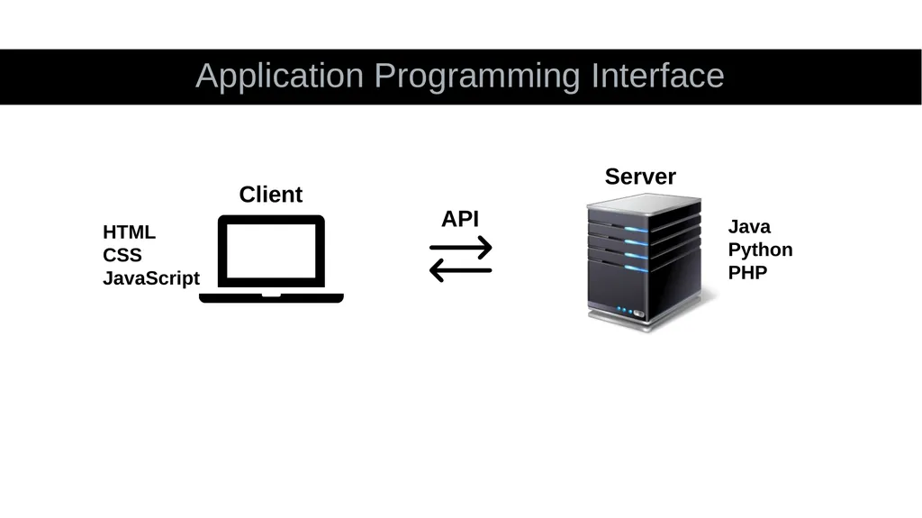 What is an API? Application Programming Interface - slide 5 of 56