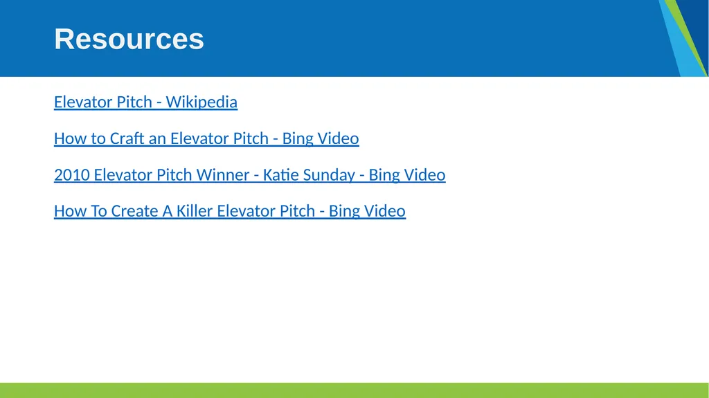 Instructions Sessions start with all presenters - slide 4 of 9