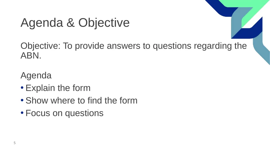 Audio Information The presenter started speaking - slide 5 of 30