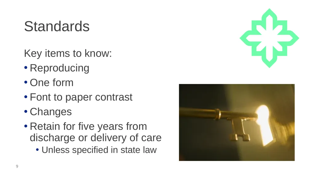 Audio Information The presenter started speaking - slide 9 of 30