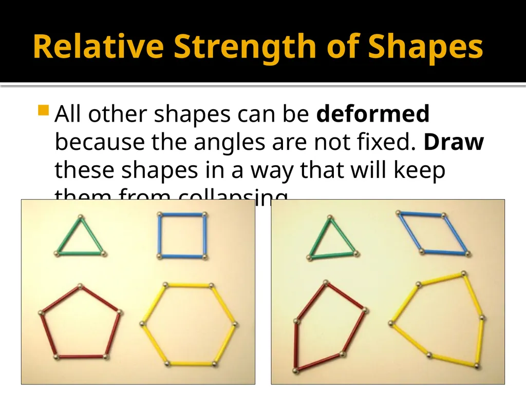 Strength of Shapes Exploring Structural - slide 9 of 13