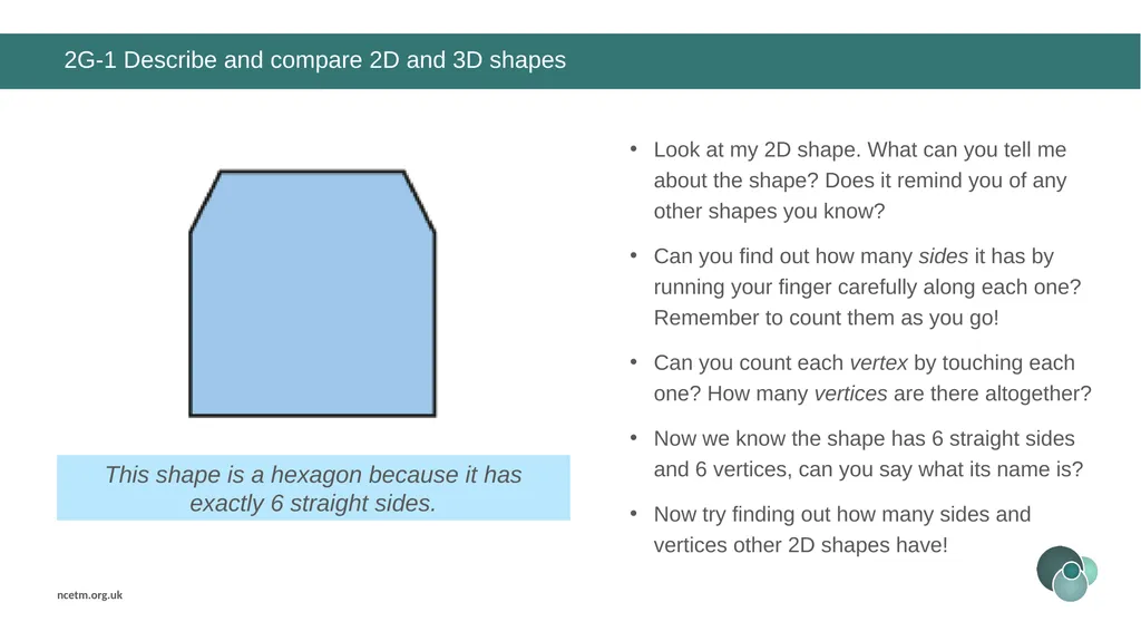 Year 2, Unit 7 Shape Curriculum Prioritisation for - slide 13 of 32