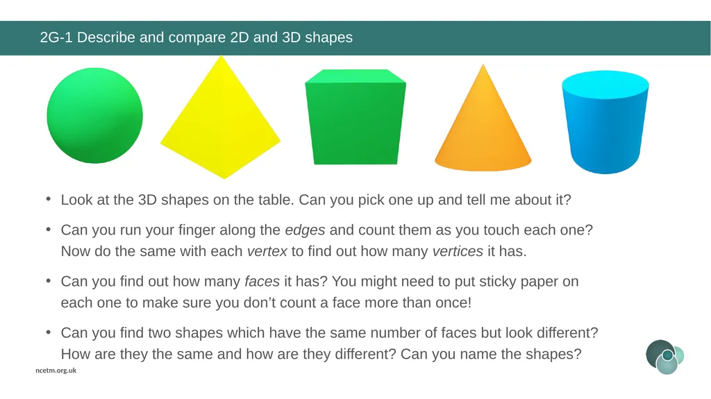 Year 2, Unit 7 Shape Curriculum Prioritisation for - slide 27 of 32