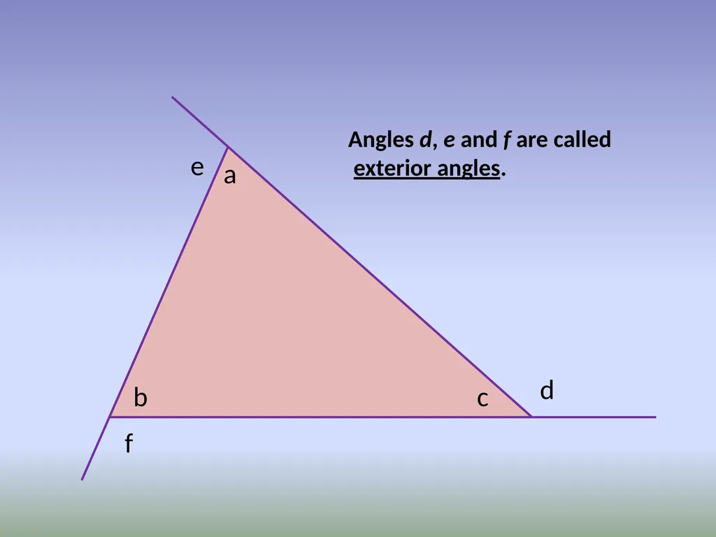 Parallel and Perpendicular Lines Objective: To be - slide 30 of 31