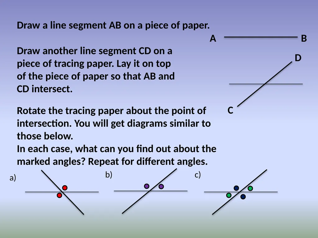 Parallel and Perpendicular Lines Objective: To be - slide 4 of 31