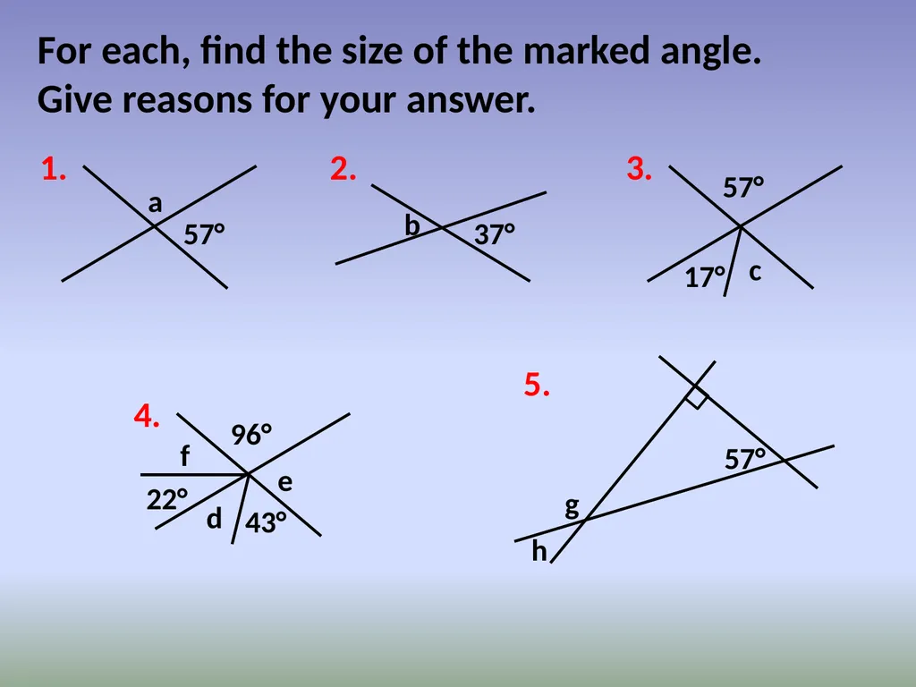Parallel and Perpendicular Lines Objective: To be - slide 12 of 31