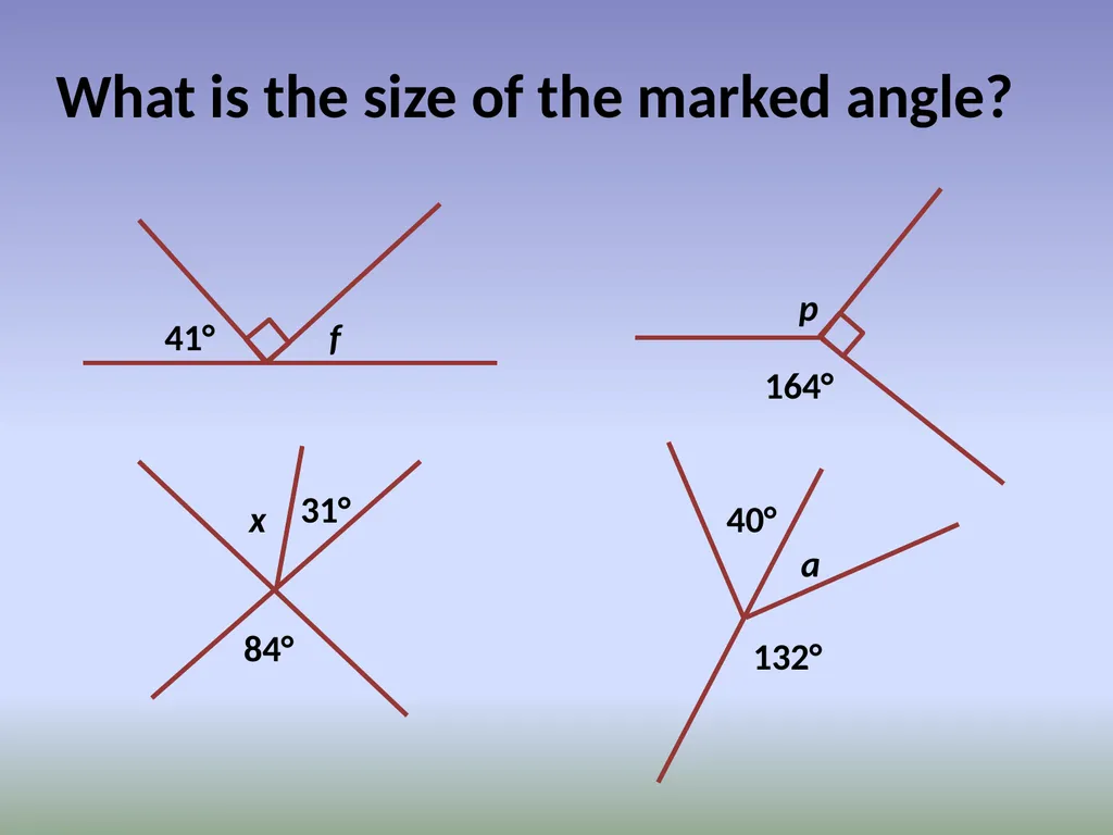 Parallel and Perpendicular Lines Objective: To be - slide 6 of 31