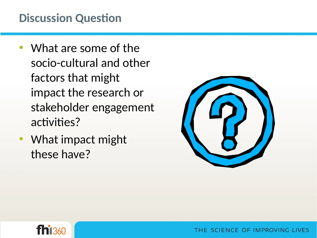 Stakeholder Engagement— Toolkit Orientation and - slide 15 of 33
