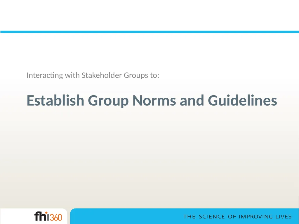 Stakeholder Engagement— Toolkit Orientation and - slide 21 of 33