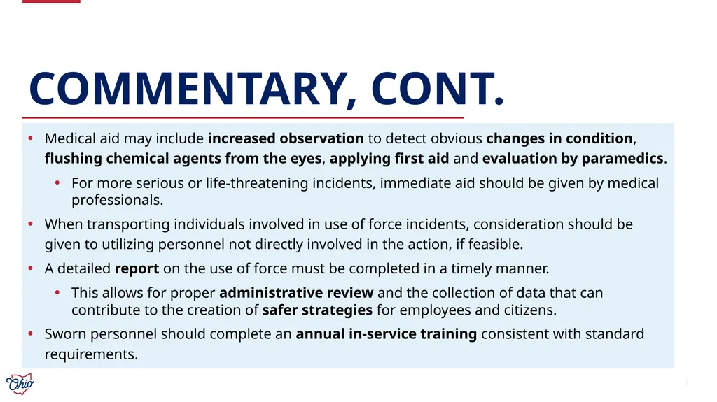 Ohio Collaborative Law Enforcement Accreditation - slide 7 of 13