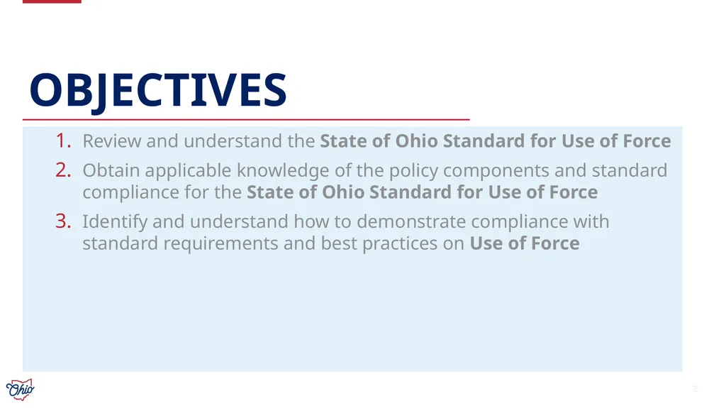 Ohio Collaborative Law Enforcement Accreditation - slide 2 of 13