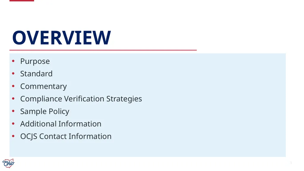 Ohio Collaborative Law Enforcement Accreditation - slide 3 of 13