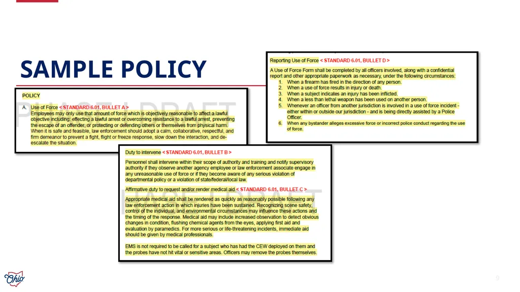 Ohio Collaborative Law Enforcement Accreditation - slide 9 of 13