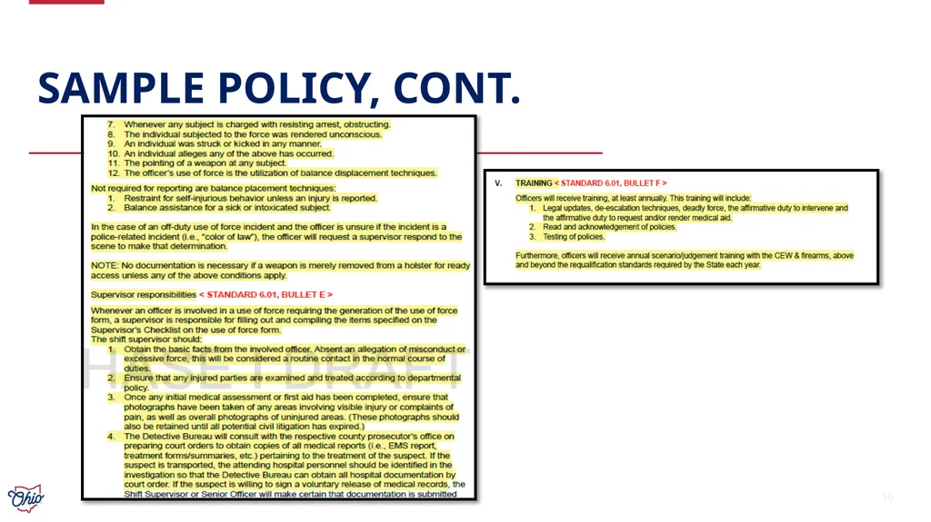 Ohio Collaborative Law Enforcement Accreditation - slide 10 of 13