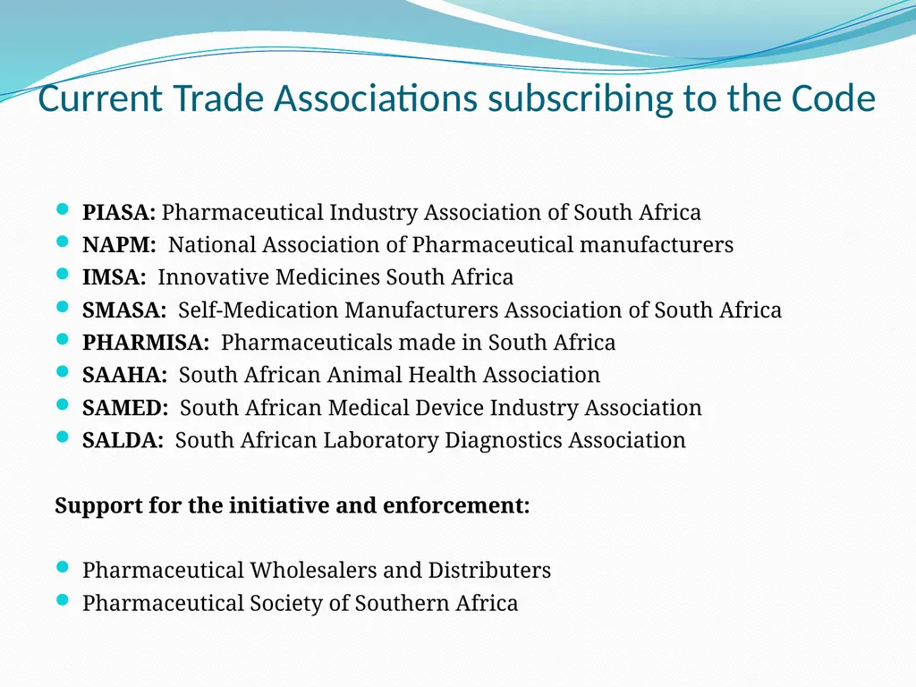 SA Marketing Code of Practice Steve Speller What - slide 13 of 29