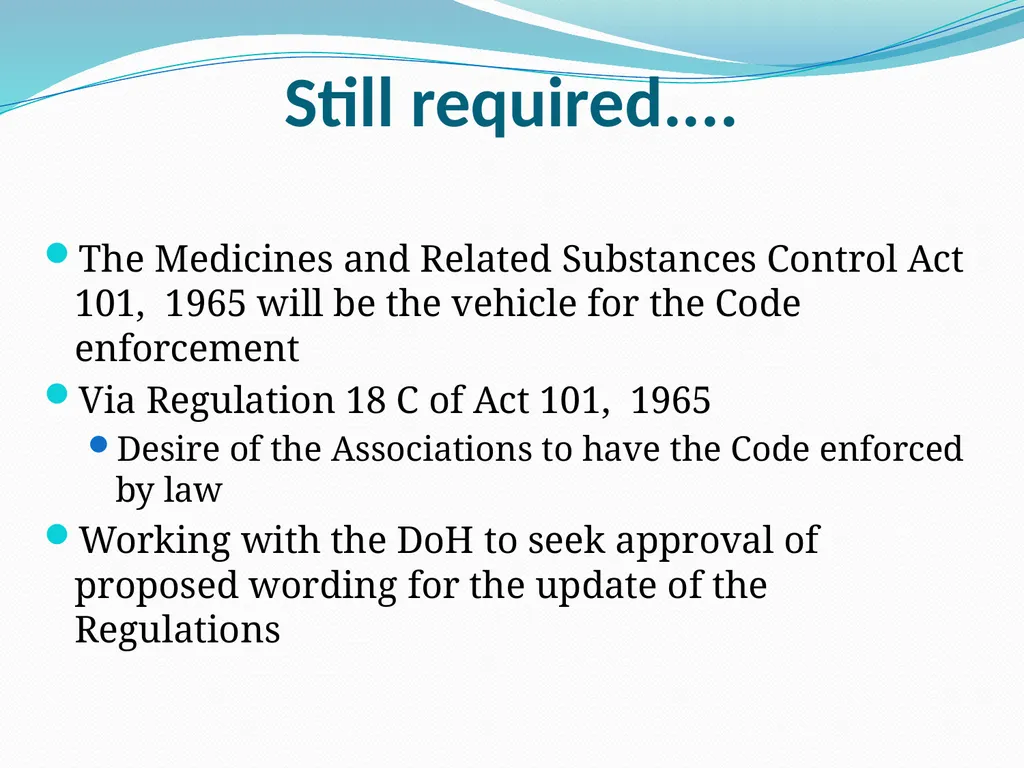 SA Marketing Code of Practice Steve Speller What - slide 27 of 29