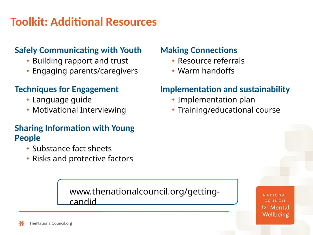 Getting Candid: Framing the Conversation Around - slide 18 of 18