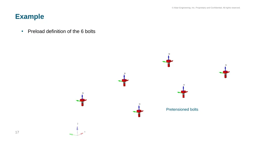 Tips & Tricks - 3D bolt pretension and Drop test - slide 17 of 22