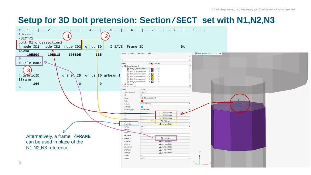 Tips & Tricks - 3D bolt pretension and Drop test - slide 6 of 22